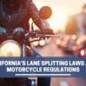 Leyes de división de carriles y uso de motocicletas en California